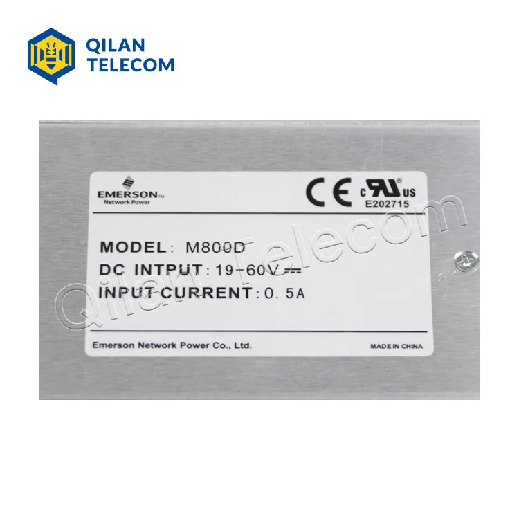 Network Rectifier Emerson Monitoring Power Module M800D 50A Rectifier Emerson M800D