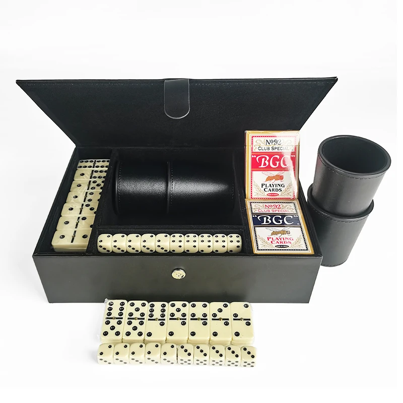 3 в 1, лидер продаж, кожаная коробка для игры в покер