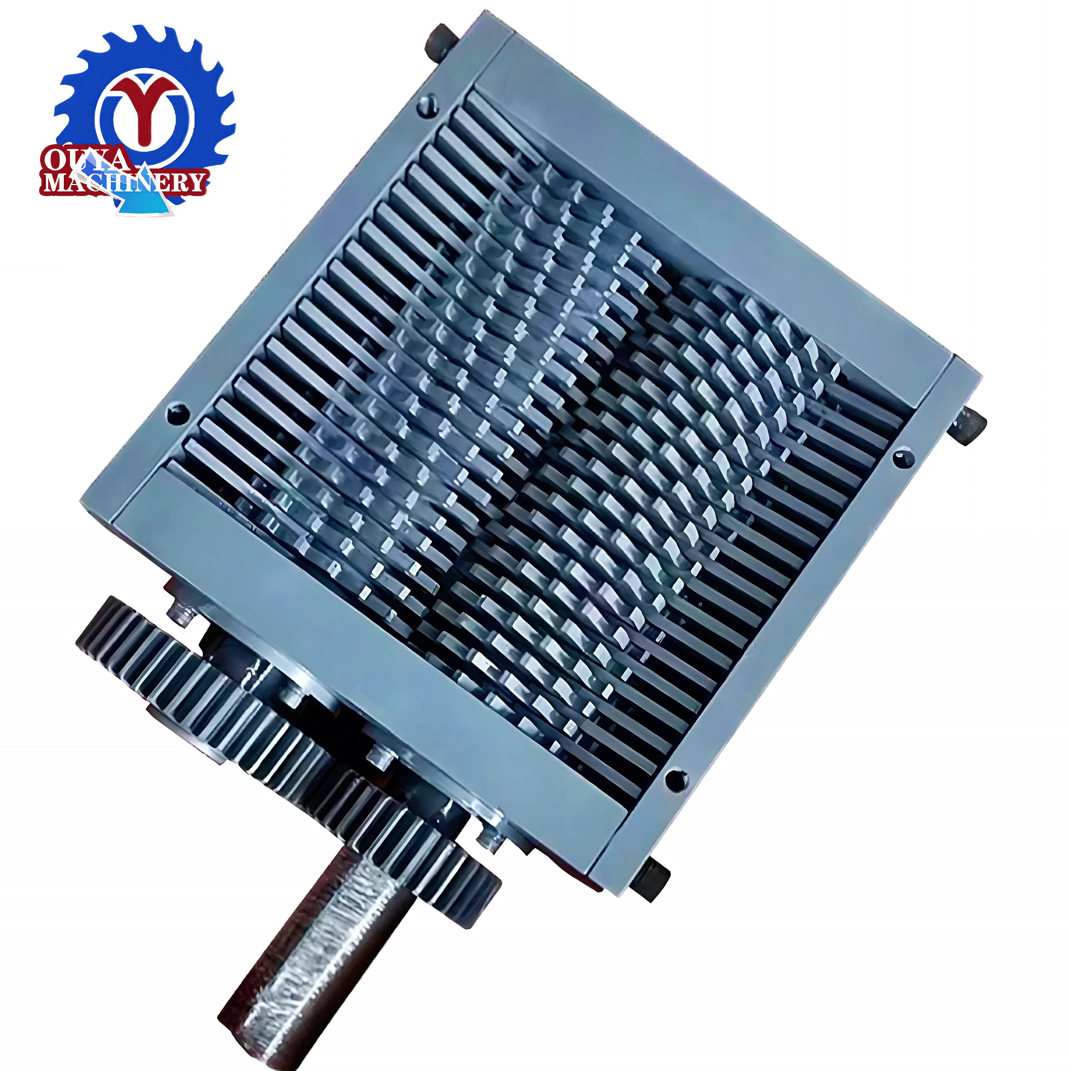 Factory Direct Double Shaft Shredding Machine HDPE Shredder Blade for Plastic & Rubber High Efficiency