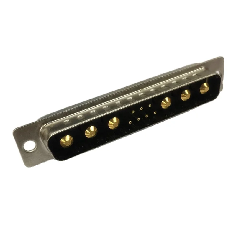 
Customized 13W6 Connector Electrical Rectangular D-SUB Connector Car 2 15 19 Pin Plugs Straight Insert Welding Board Type D 7+6 