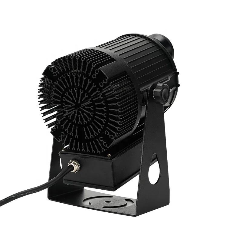 Jiale Waterproof 50W Led Logo Projector Lights Outdoors Hd Advertising Lens Logo Light with Remote Control