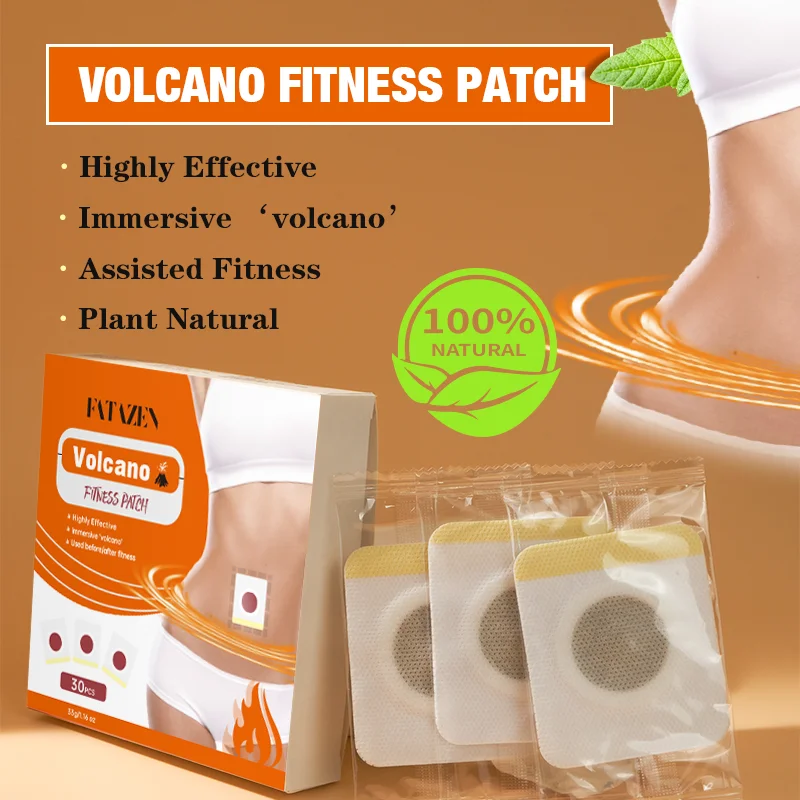 30 Pieces Per Box Magnetic Slim Patch Weight Loss Pad Burning Fat Body Shaping Herbal Sticker Magnet Belly Slimming Patch