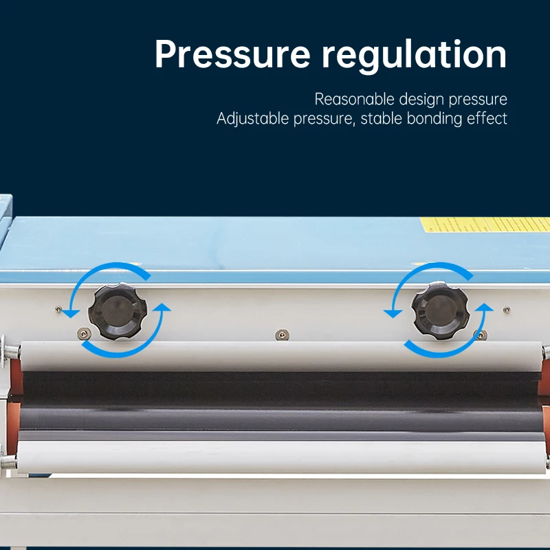 Custom size 300mm 400mm 500mm 600mm heat press lamination machine with sticker