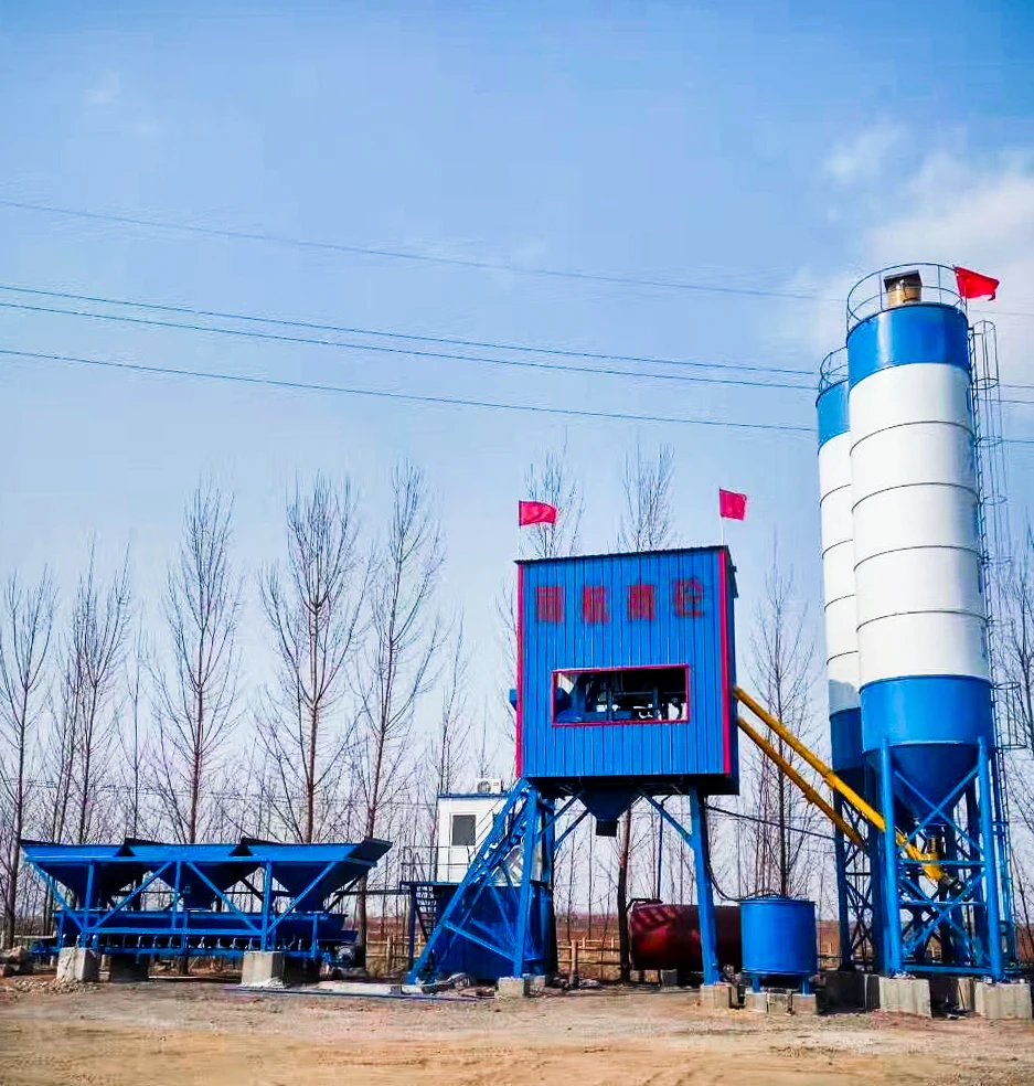 HZS25 factory supply small ready mixed concrete batching plant