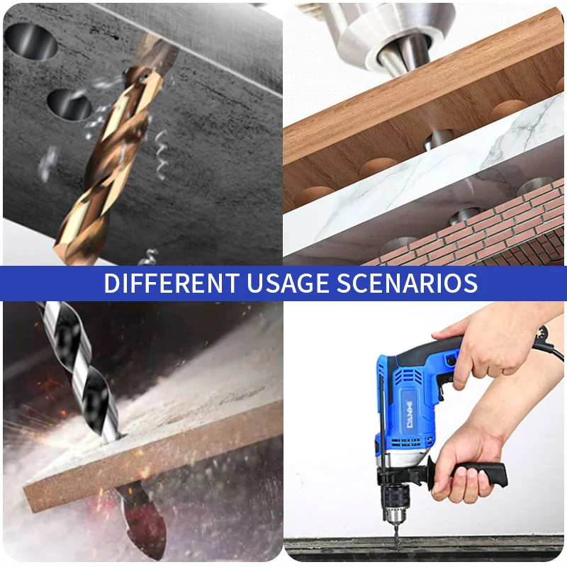 Professional Impact drill  steel 13mm  Multi power tools Concrete drilling electric corded variable speed  machine