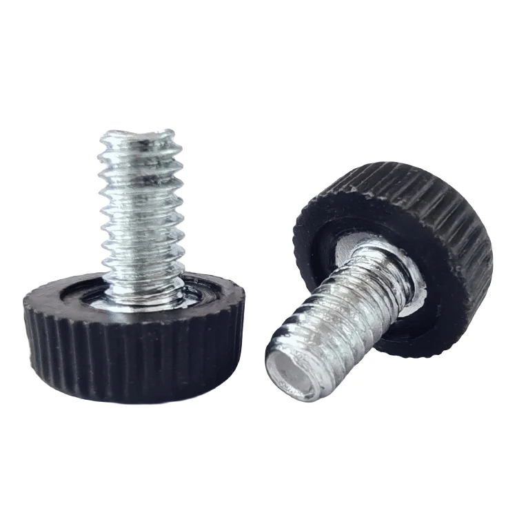 Supply High quality m3 m4 m5 m6 m8 m10 clamping screw knob plastic thumb screw wing knob screws