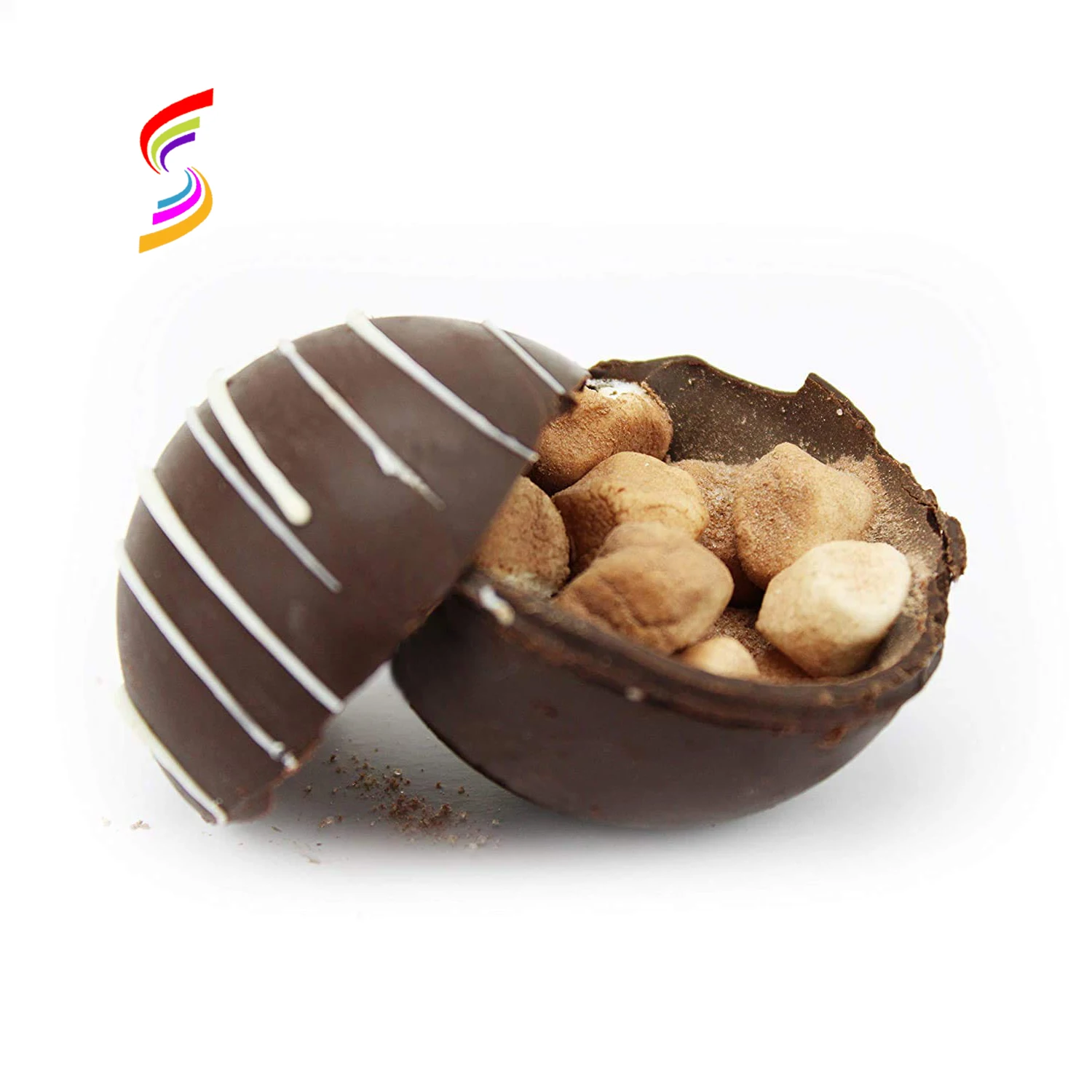 Hot Chocolate Ball Filled with Marshmallows Insided