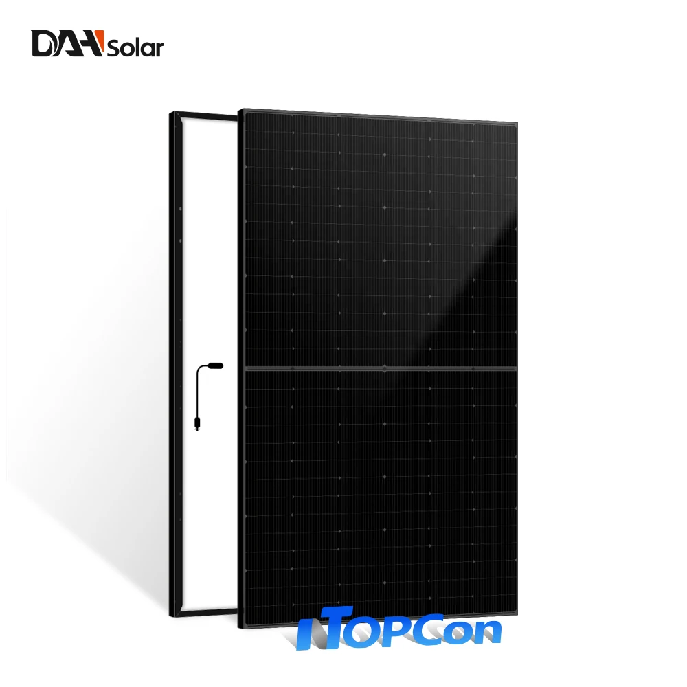 Wholesale Price Solar Panels 425W 425 Watt Home Monocrystalline Black Frame Panneau Solaire