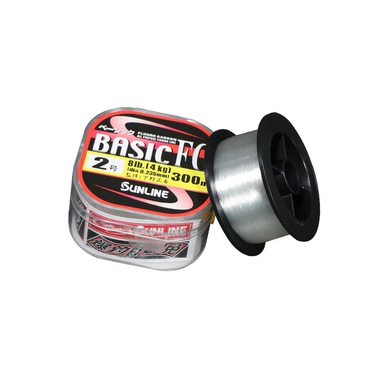 Wholesale Japan Monofilament Fishing Line Super Strength Smooth Performance Sunline Fluorocarbon Line