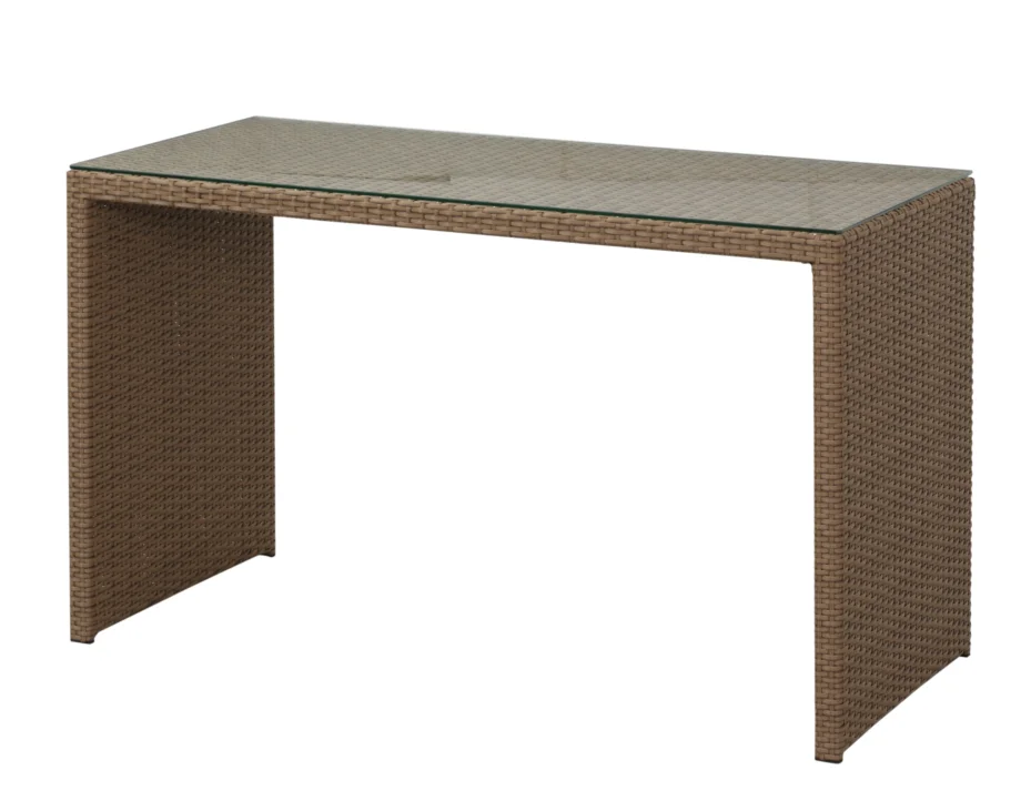 Top selling Patio Decoration NEW rattan wicker certification restaurant dining table and chairs furniture set