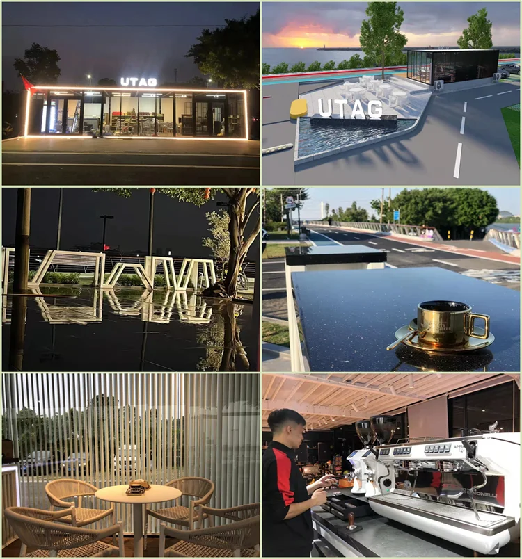 Waterproof Prefabricated Conservatory 4 Season Roof  Instagram-Worthy Location Sunroom Glass for Beer Wine Liquor Stores