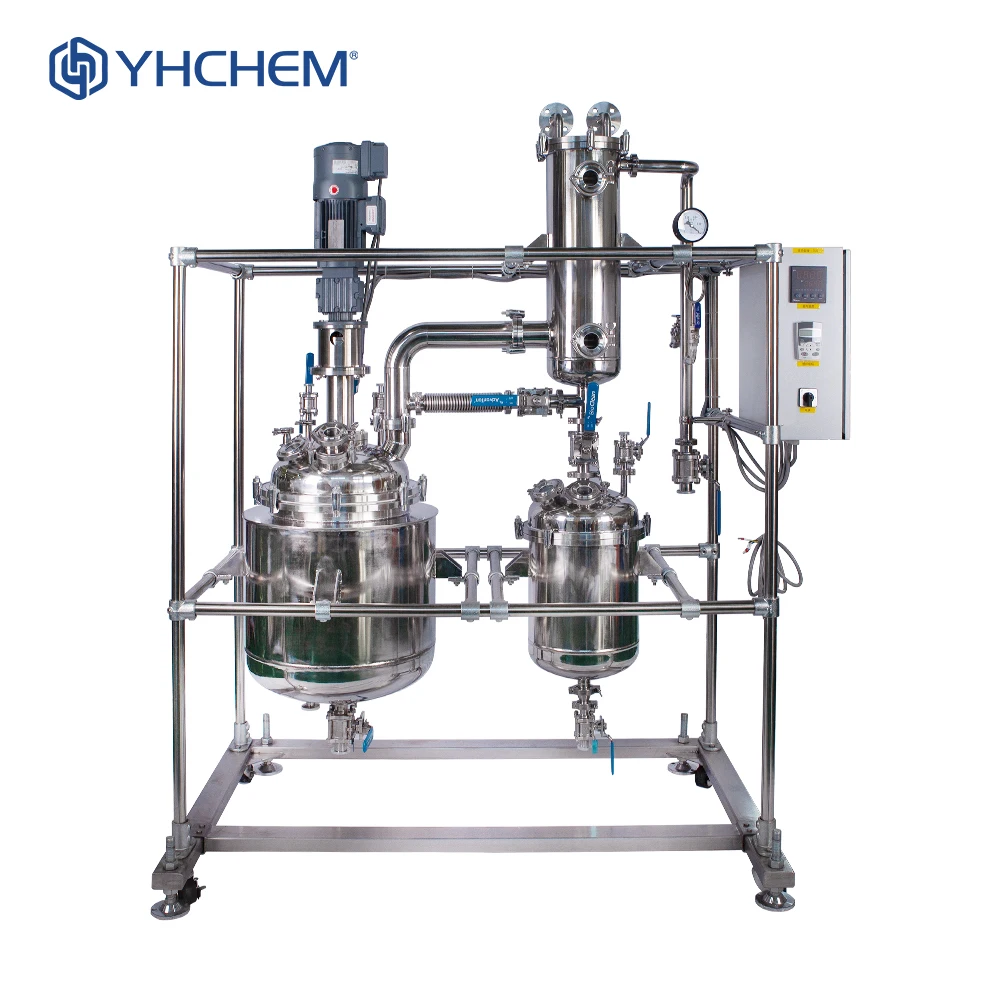 Stainless Steel Reactor Solvent Separation Extraction Crystallization Stainless Steel Multifunctional Reactor