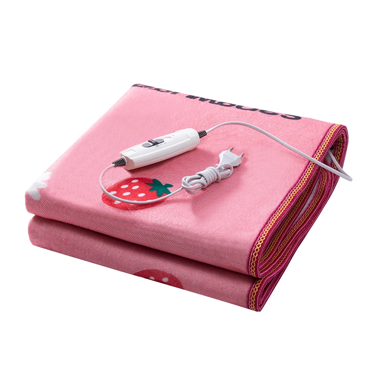 2022 Дешевое оптовая продажа хорошее качество 110 В 220 27 5*59 дюймов очень мягкое и уютное электрическое одеяло для односпальной кровати зимы ЕС