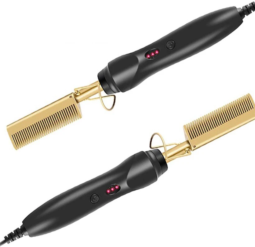 Gubebeauty портативные 2 в 1 Электрические щетки для завивки волос, Плойка для завивки волос, выпрямитель, электрическая щетка для волос для домашнего использования