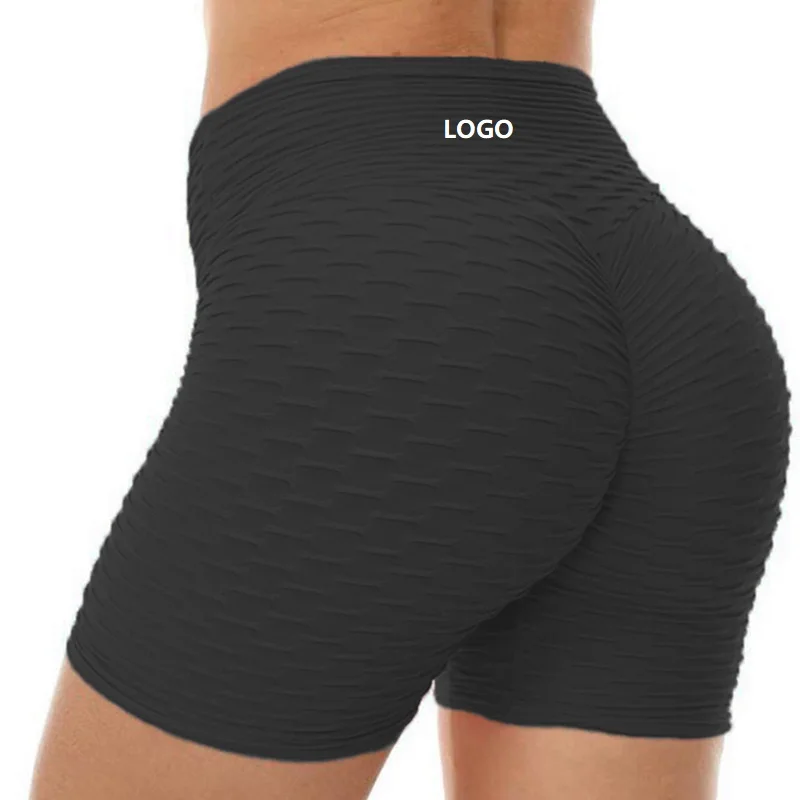 2023 women fitness sportswear yoga shorts with pockets girl high waist tights flower print shorts women