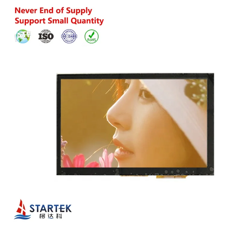 HMI screen 7' tft lcd panel 1024*600 7 inch lcd module touch display with hmi interface