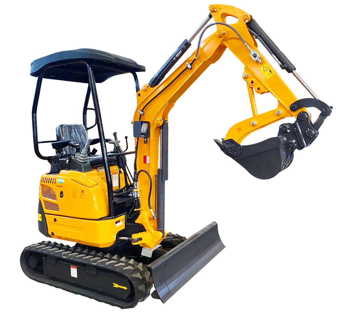 Rhinoceros XN 18 1.6 ton mini excavator with hydraulic thumb  with other excavator attachment