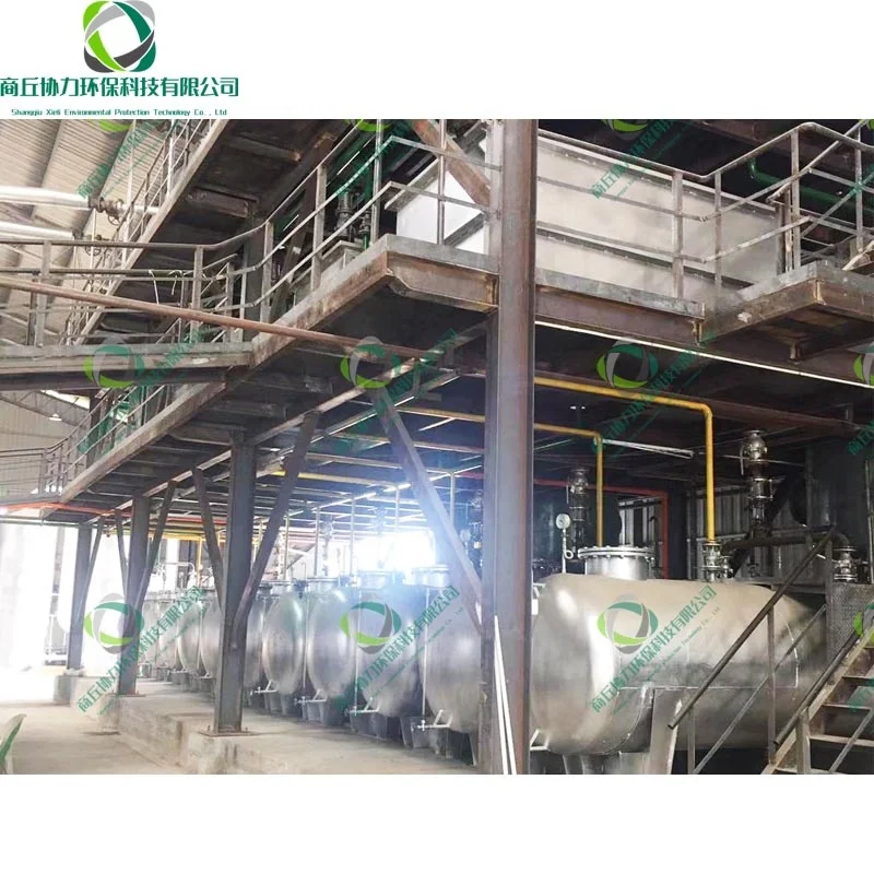 Waste Engine Oil to Diesel Oil Recycling and Distillation Machine