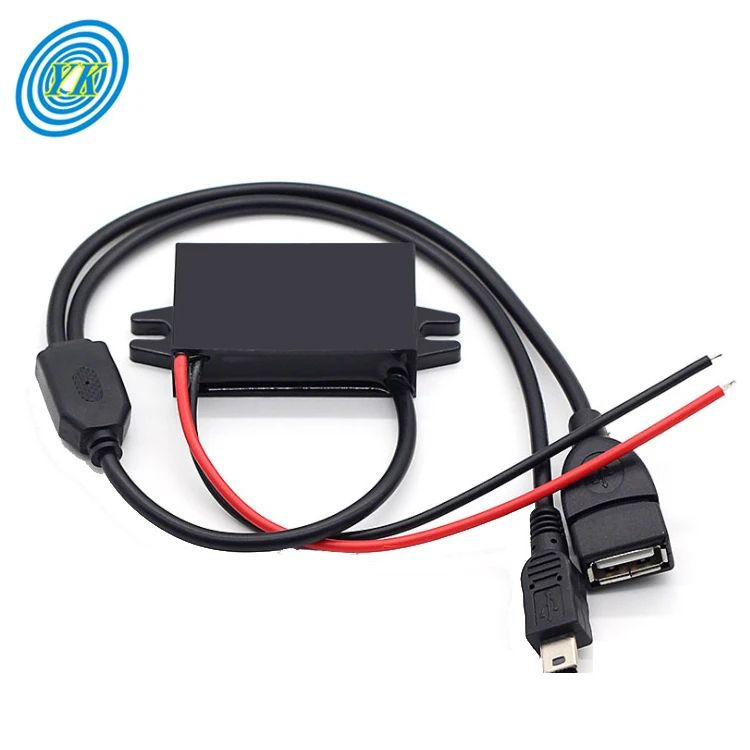 Step down 12v to 5v 3A micro usb dc dc converter for car