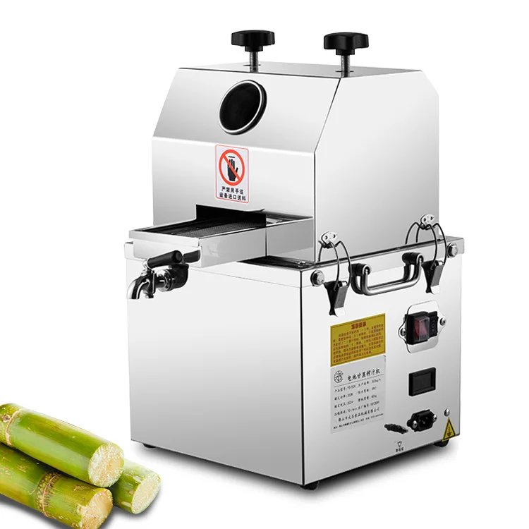 Table small electric sugar cane pressing machine