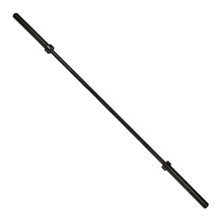 
Black Zinc Barbell 20kg Weight Lifting Bar Hard Chrome Barbells 