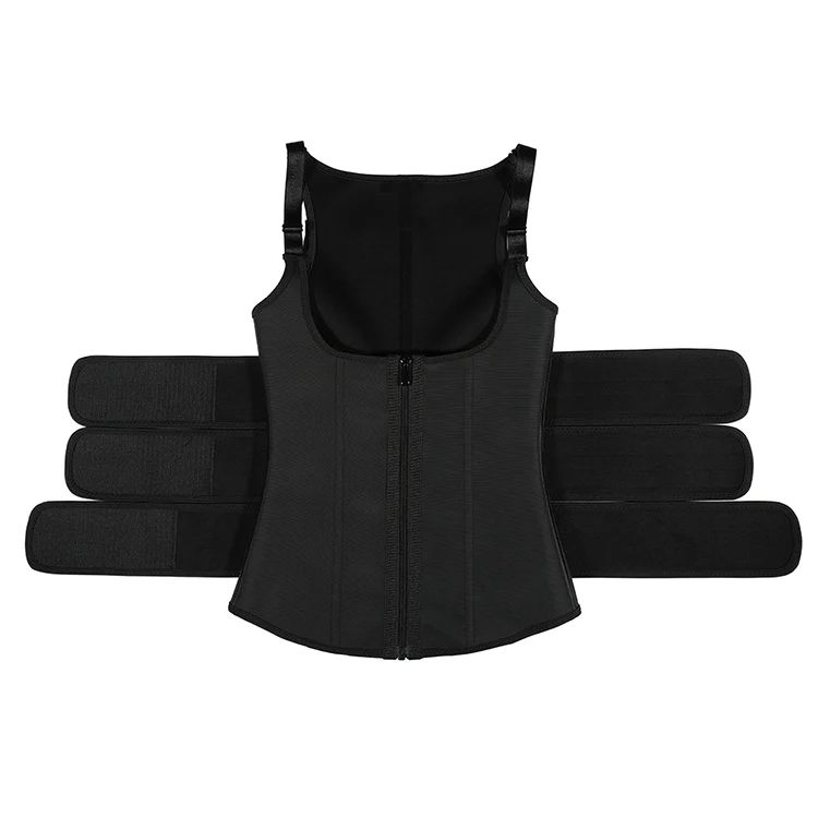 HEXIN Men Neoprene Sauna Vest lose weight Body Shapers Waist Trainer Slimming Vest Shapewear Waist Shaper Corset for women
