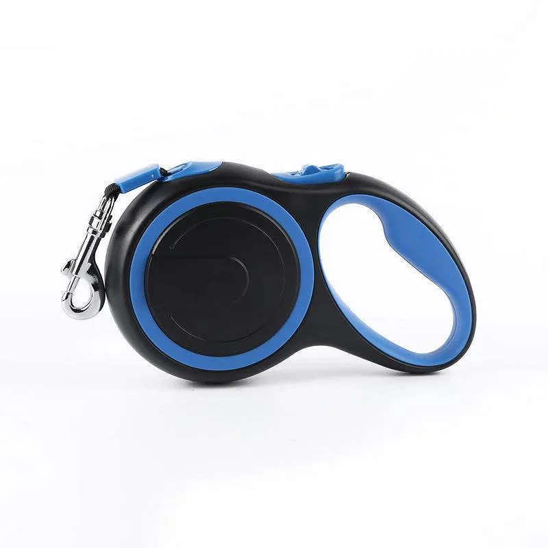 Factory manufacturer dog rope nylon leash automatic telescopic pulling rope pet collar strap