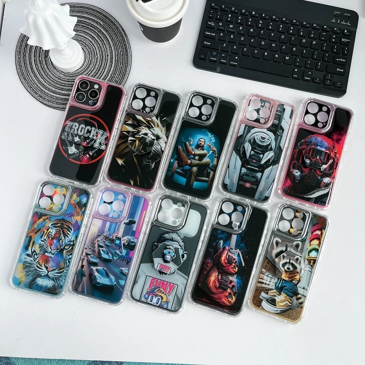 Эпоксидный яркий защитный чехол для iPhone 16 16pro 16promax
