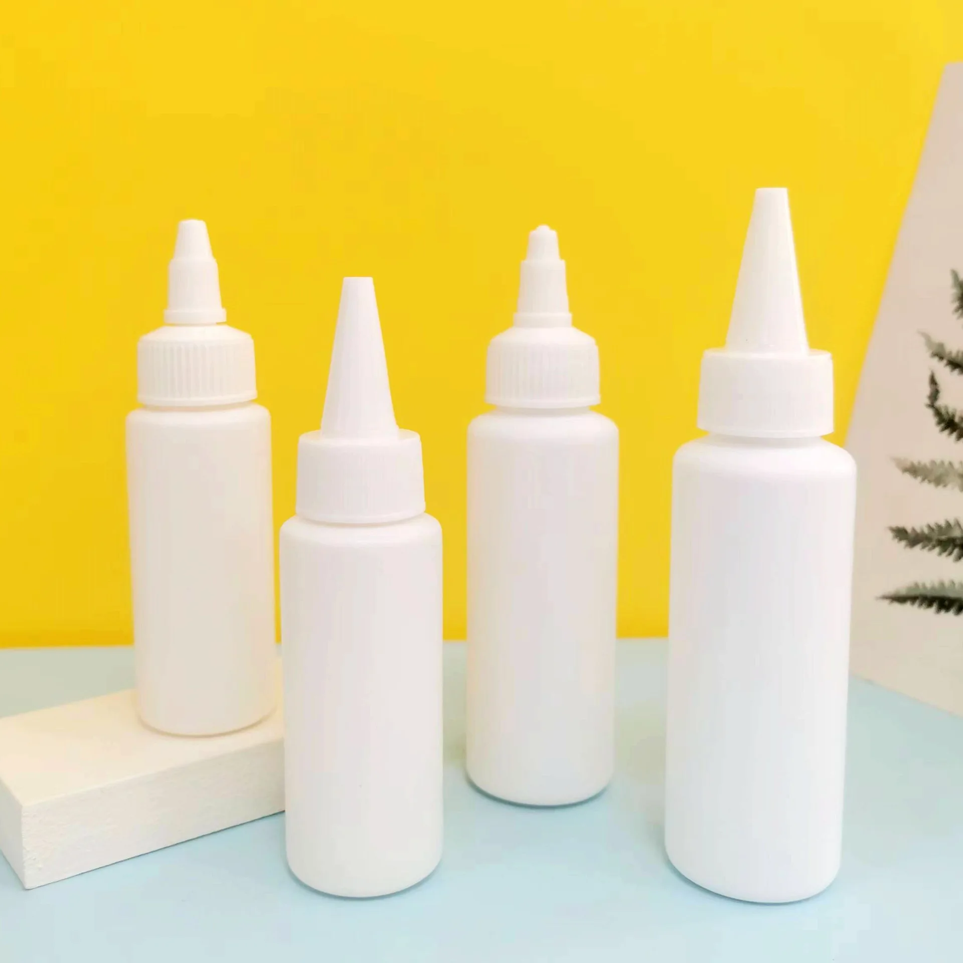 60/80 ml HDPE Pet Ear Drops Bottle Pointed Nose Squeeze Plastic Bottle