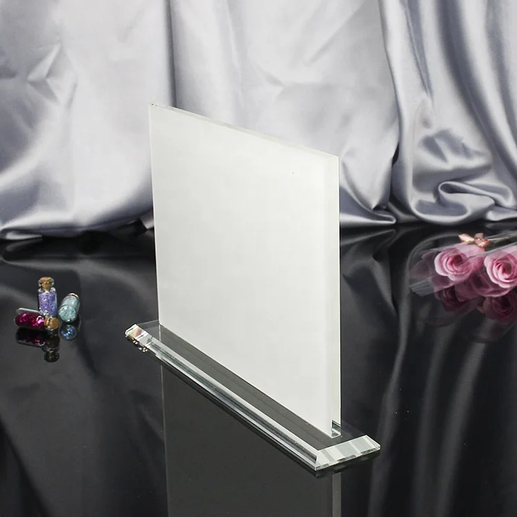 Sublimation crystal painting glass photo frame DIY blank crystal