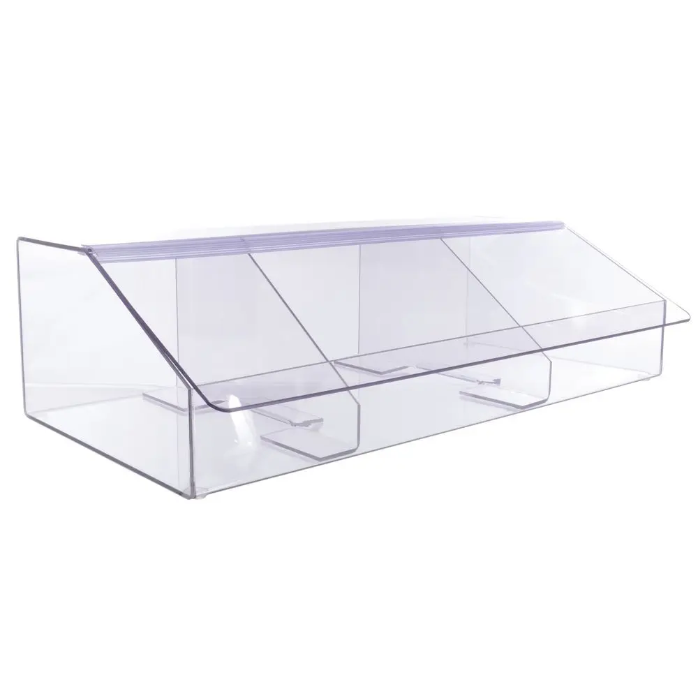 Plexiglass Candy Box Acrylic Candy Bin Dry Food Container Retail Shop Food Display Showcase
