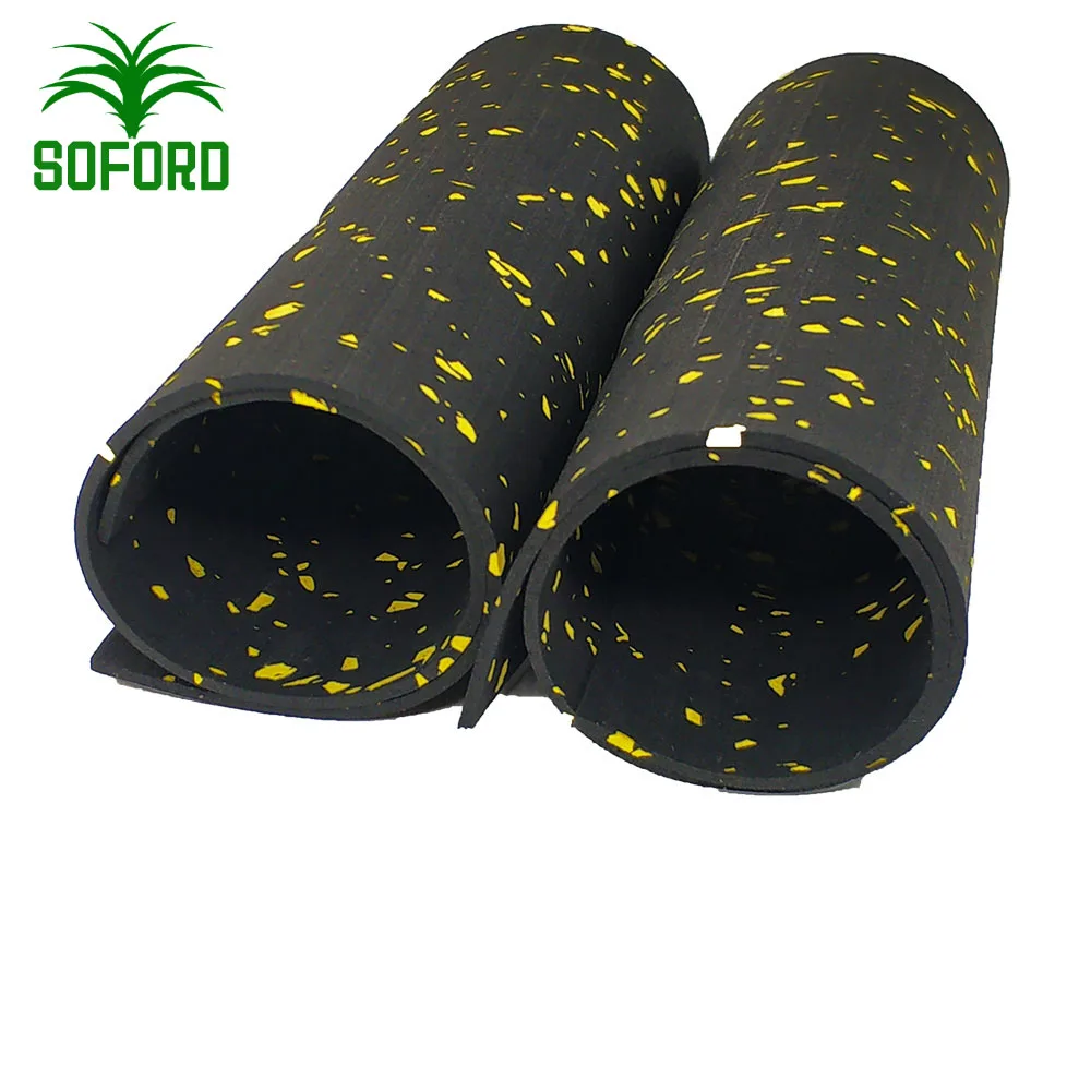 Rubber Roll 2mm-15mm Cheap Rubber Flooring