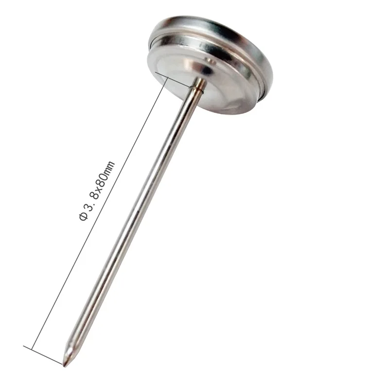 Dial instant reading bimetal stainless steel probe hot water  Electric kettle thermometer waterproof