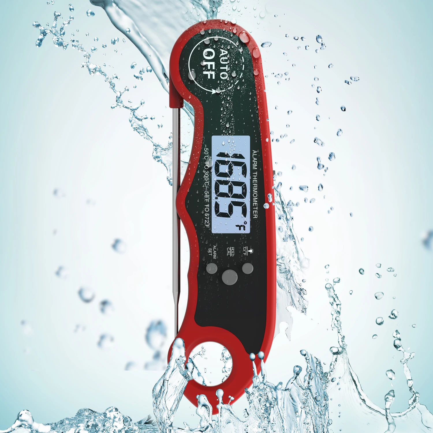 BBQ Cooking Thermometer Electric Cooking Thermometer For Kitchen Grill BBQ Smoker Liquids