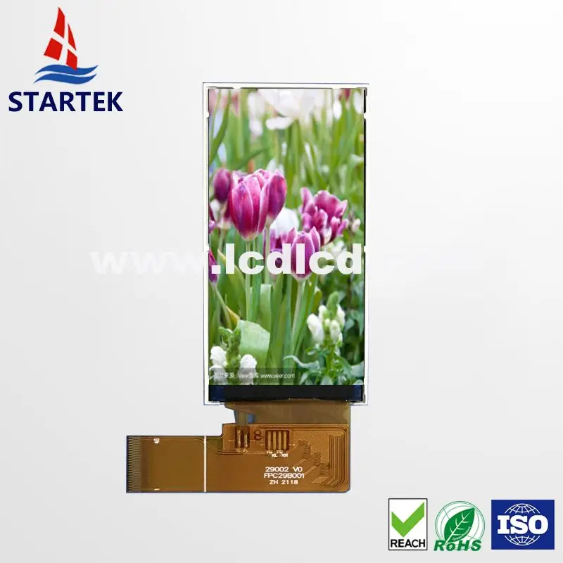 2.9 inch 376*960 ST7701S RGB interface IPS LCD module