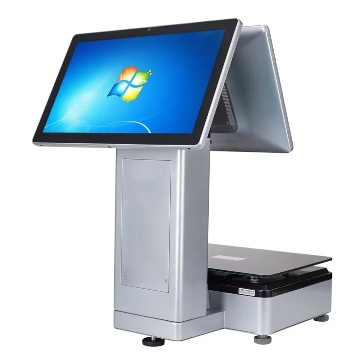 WUXIN Hot sale All-in-one Cashier Machine of fitness scales ai Scale Weighing Scale Pos
