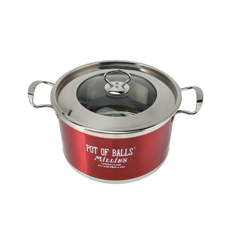High Quality Custom Logo Restaurant Kitchen Soup Pot Heat-Resistant Stainless Steel Non Stick Soup Pot