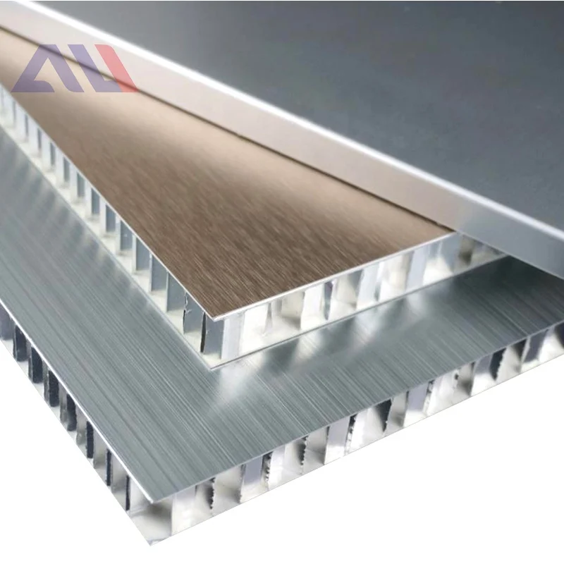 Economic 5052 alu alloy aluminum panel with honeycomb core aluminium sandwich sheet