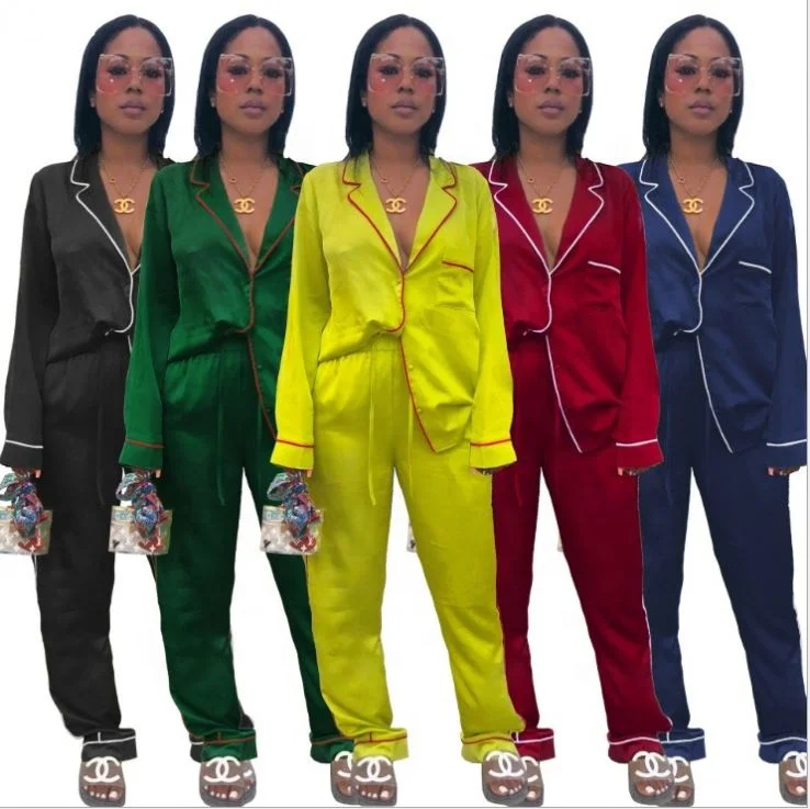 2021 пикантный комплект для отдыха с длинным рукавом, размер пижамы, ночная Пижама, женская одежда для сна