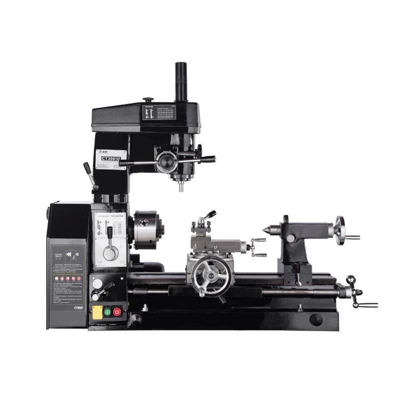 CT300 Multi-purpose Mini Lathe And Milling Machine manual lathe drill mill combo mini bench lathe