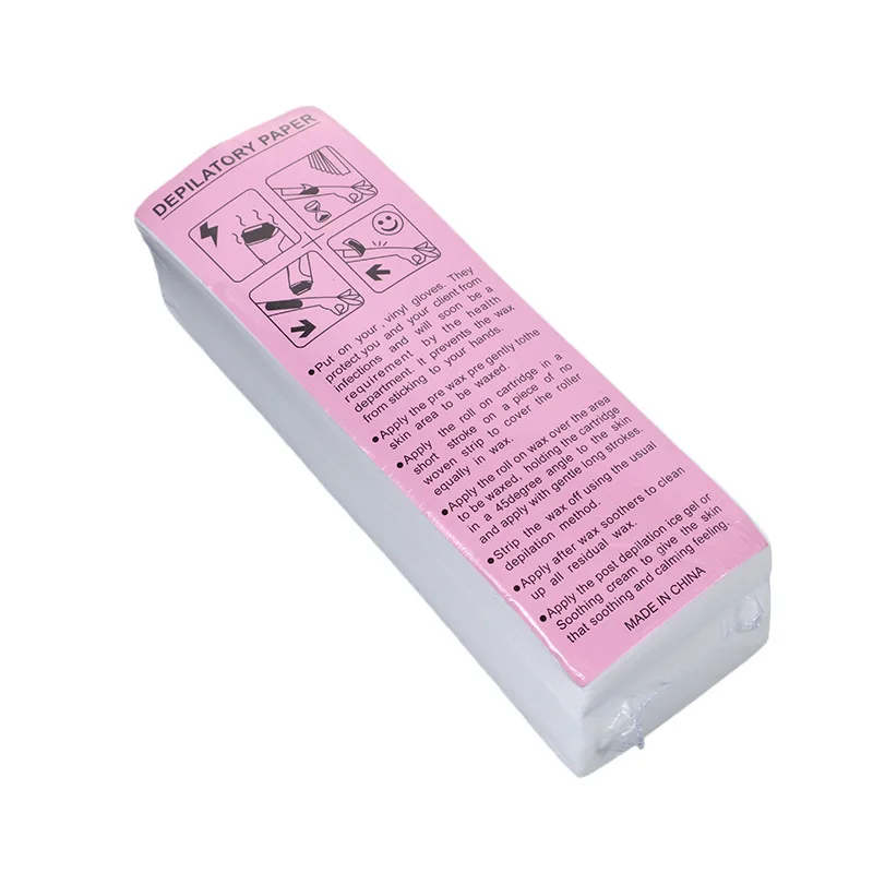 7*20cm 100 sheet Hair Removal Non Woven Paper Use With Soft Wax