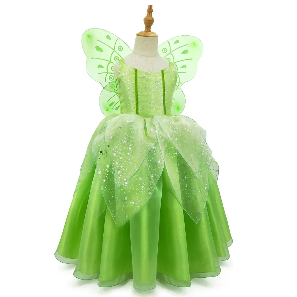 Cartoon Halloween Cosplay Little Girl Costumes Movie Role Play Wonderful Princess Dress