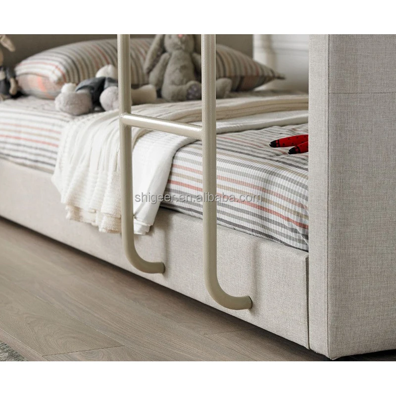 Modern bunk bed children bed solid wood loft bed wholesale