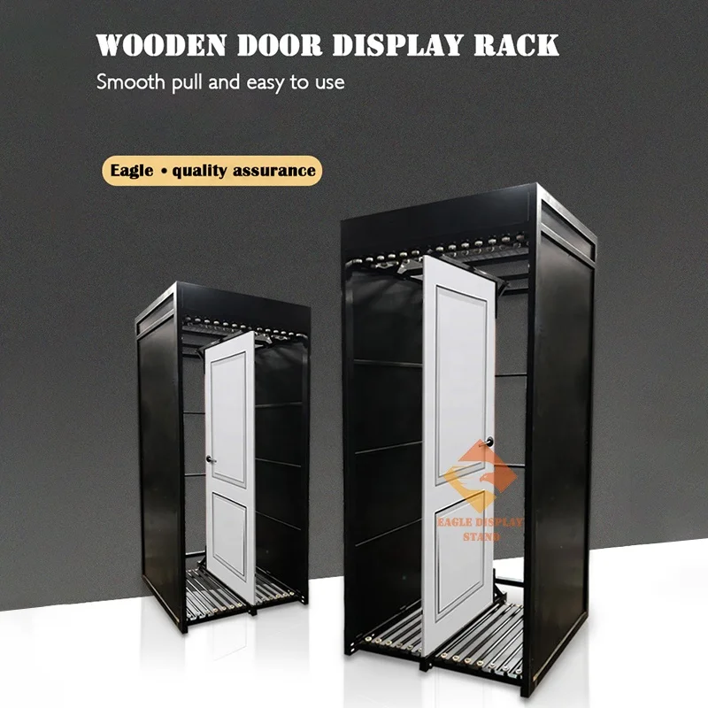 Metal Tile Display Stand Custom Wood Floor Pull-out Stand Suitable for Stone Ceramic Building Materials Supermarket