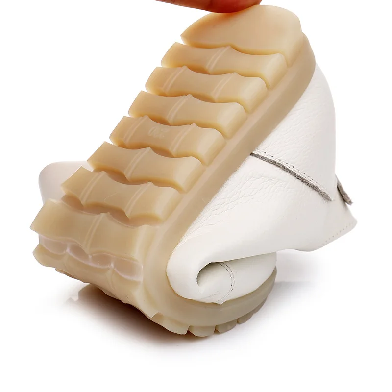 Cheap Comfortable Hospital White Leather Nurse Mates Nurse Work Shoes Women Females Nursing Shoes