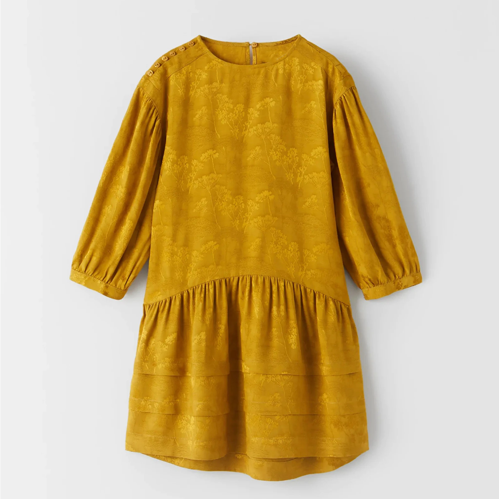 New Promotion ISO Certificate Top Quality Customized Available  Factory China Crew Neck Girls Dresses Kids