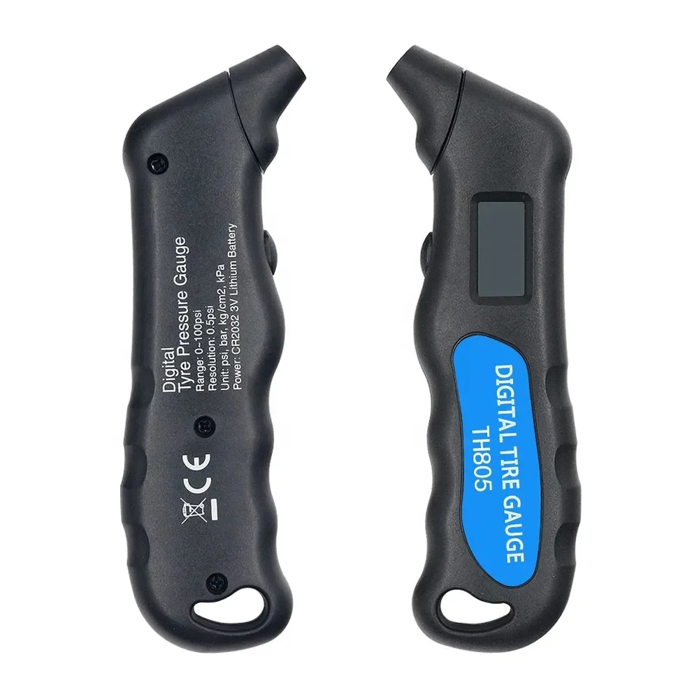 Digital Car Tire Tyre Air Pressure Gauge Meter LCD Display Manometer Barometers Tester for Car Truck Motorcycle Bike Gauge