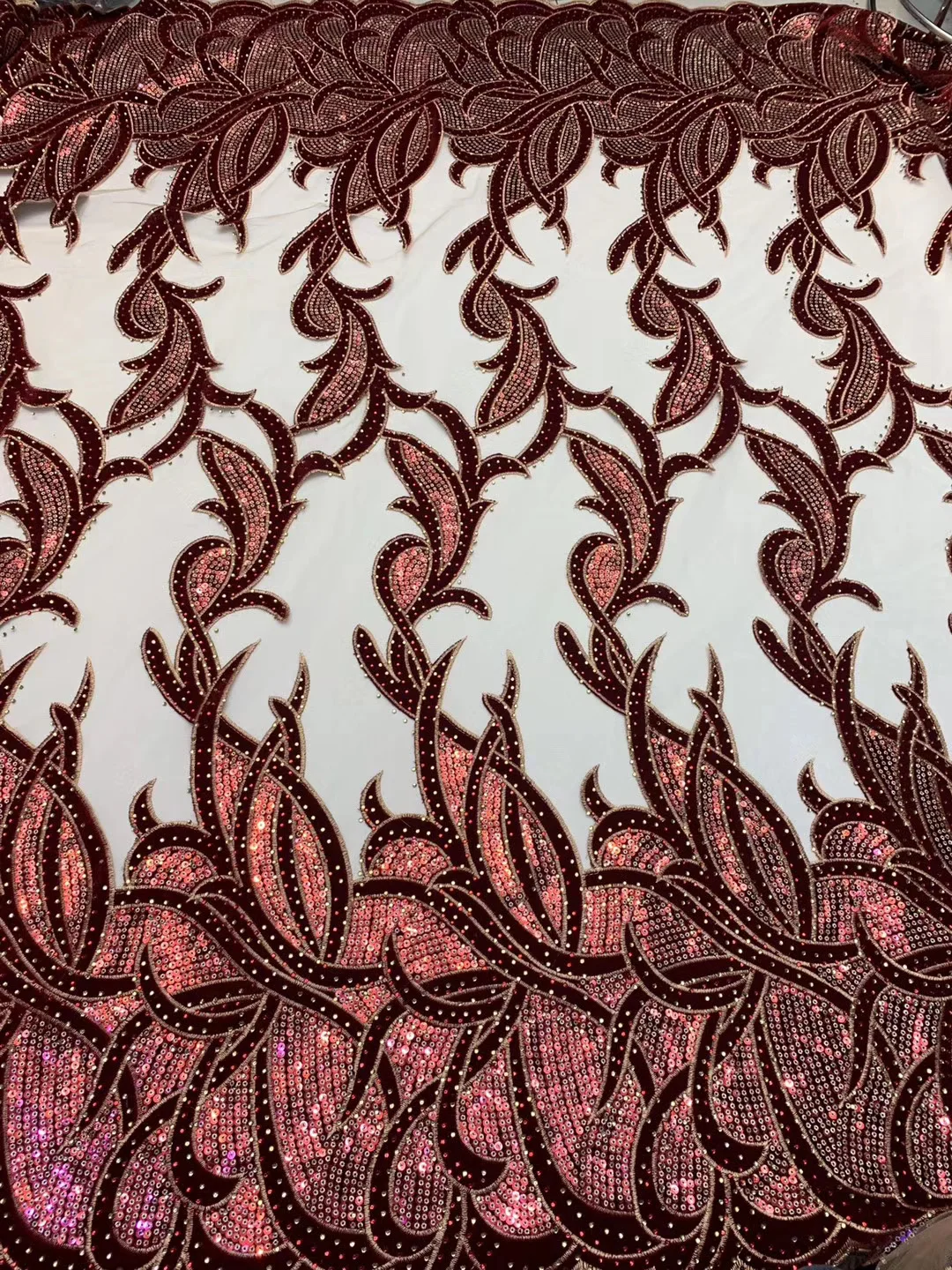 
Latest Fashion Lace fabric tulle african Velvet Tulle Lace french lace For nigerian wedding dresses 