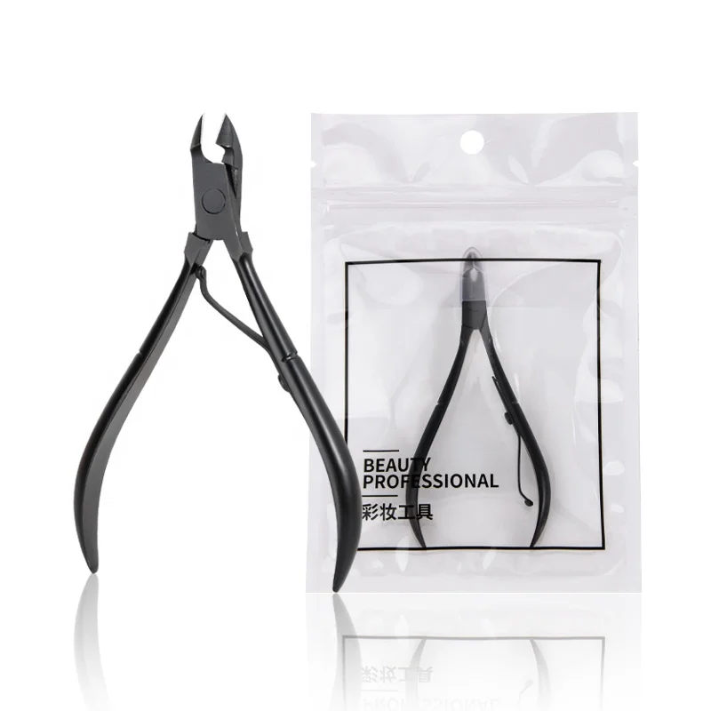 Beauty Salon Stainless Steel Manicure Pedicure Tool Cuticle Trimmer Podiatry Ingrown Nail Nippers