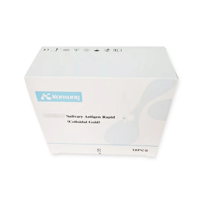 Saliva test (ICOVS-702G-2) Disposable rapid diagnosis medical antigen saliva for 10 persons